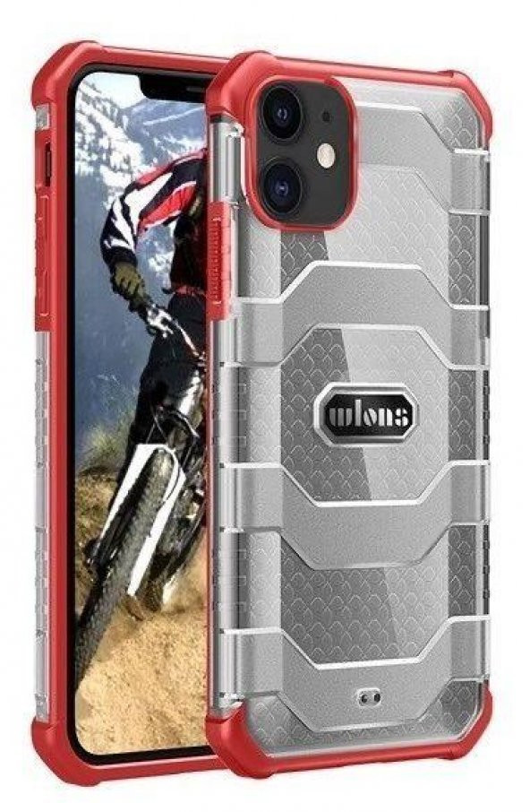 İphone 12 Kılıf Wlons Mit Darbe Korumalı+Nano Cam - 6