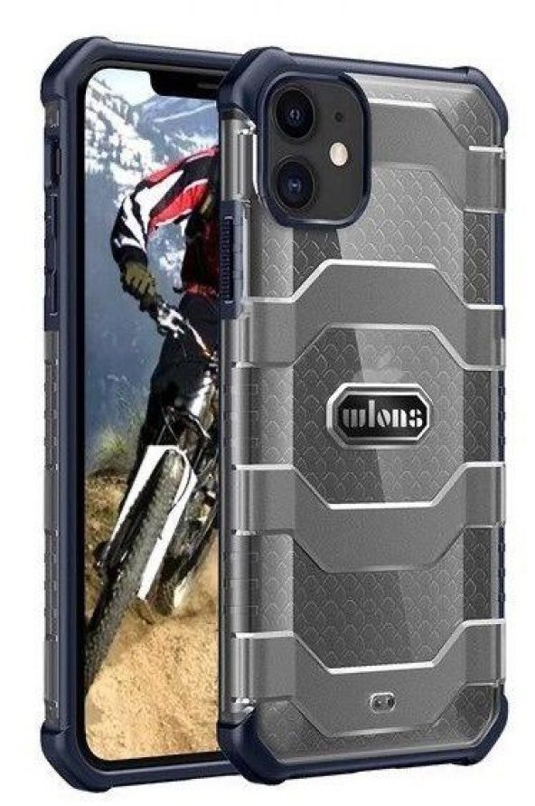 İphone 12 Kılıf Wlons Mit Darbe Korumalı+Nano Cam - 7