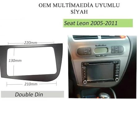 Cadence Boya Seat Leon Altea 05-12 Teyp Çerçeve