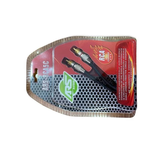 ARS 5 METRE PROFOSYONEL İPEK RCA KABLO - 6