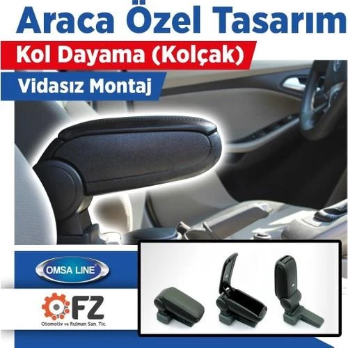 DACİA DUSTER 2009 SONRASI OMSA SİYAH KOL DAYAMA - 5