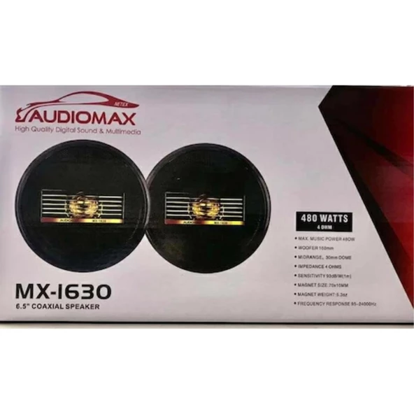 AUDİOMAX 16 CM YENİ SERİ KENDİNDEN TEWETERLI HOPARLÖR TAKIM - 2