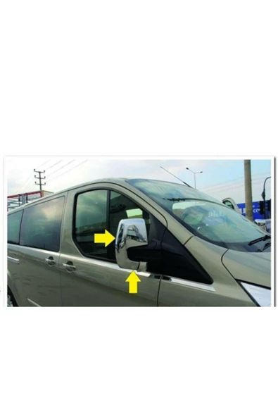 FORD CUSTOM 2012- ABS PLASTİK KROM AYNA KAPAĞI - Resim 4