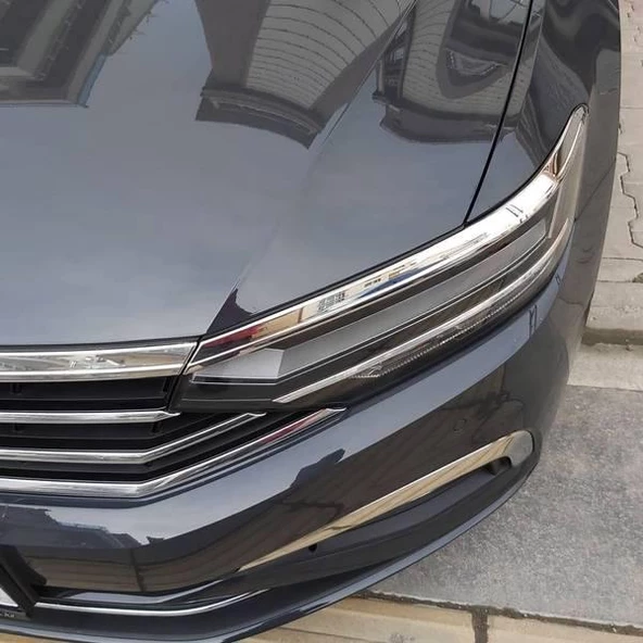 VOLKSWAGEN PASSAT B8.5 - 2019-2023 KROM SİS FAR ÇERÇEVESİ - 3