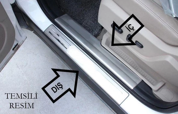 FORD CONNECT 2014- KROM KAPI EŞİĞİ - 3