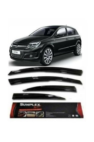 OPEL ASTRA H 2004-2013 4LÜ SUNPLEX CAM RÜZGARLIĞI