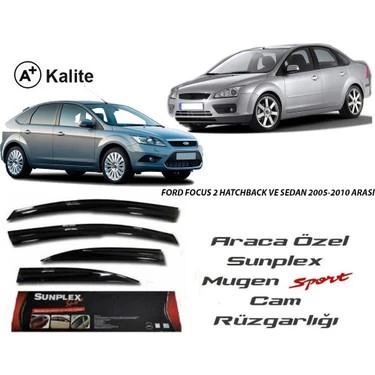 FORD FOCUS 2 2004 2010 SUNPLEX 4 LÜ CAM RÜZGARLIĞI