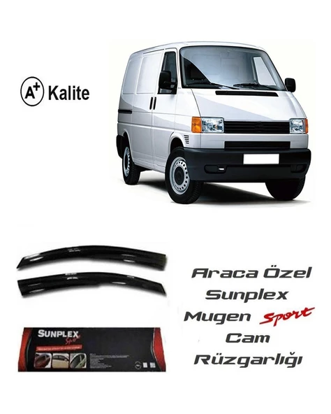 VOLKSWAGEN TRANSPORTER T-4 (90-03) SUNPLEX 2Lİ CAM RÜZGARLIĞI