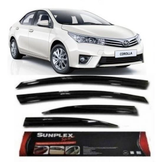 TOYOTA COROLLA 2013-2018 SUNPLEX 4LÜ CAM RÜZGARLIĞI - 3