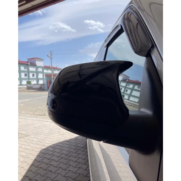VOLKSWAGEN TRANSPORTER PİANO BLACK BATMAN AYNA KAPAĞI - Resim 5