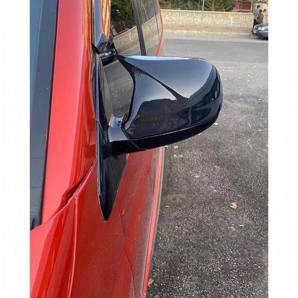 VOLKSWAGEN TRANSPORTER PİANO BLACK BATMAN AYNA KAPAĞI - Resim 2