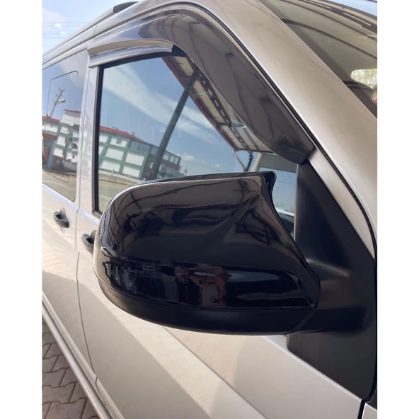 VOLKSWAGEN TRANSPORTER PİANO BLACK BATMAN AYNA KAPAĞI - Resim 6