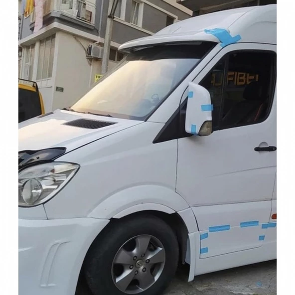VOLKSWAGEN CRAFTER BEYAZ BOYALI BATMAN AYNA KAPAĞI - 1