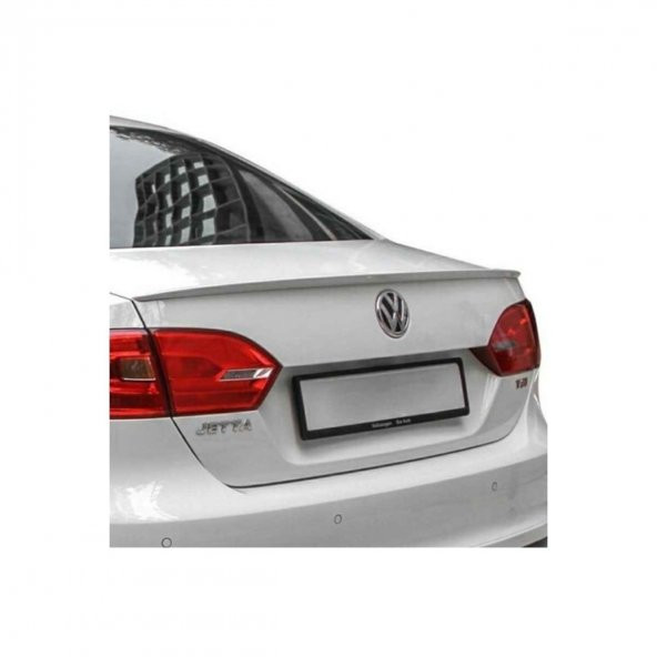 Volkswagen Jetta 2011-2014 Beyaz Spoyler