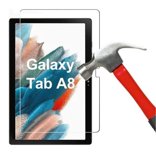 Smody Samsung Galaxy Tab A8 SM-X200 10.5 Temperli Cam Ekran Koruyucu