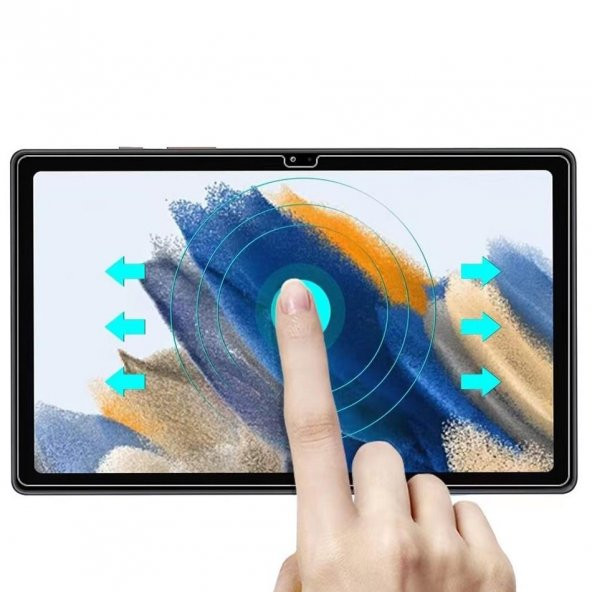 Smody Samsung Galaxy Tab A8 SM-X200 10.5 Temperli Cam Ekran Koruyucu - 5