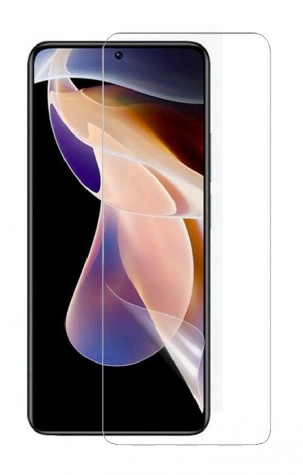 Xiaomi Poco M4 Pro 5G Kılıf Silikon Kamera Korumalı + Kırılmayan Nano Ekran - 8