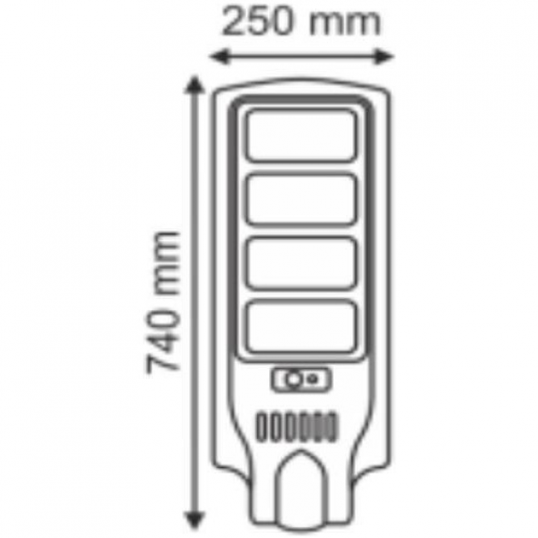 HELİOS Solar Sokak Aydınlatma Fotoselli – Sensörlü
IP 65
120 W
Beyaz (88-0120) HS 3803 - 2