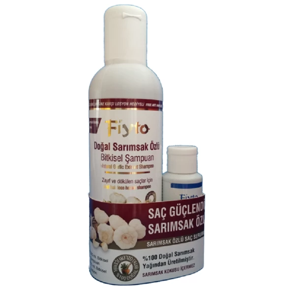 Fiyto Sarımsak Özlü Şampuan 500 ml
