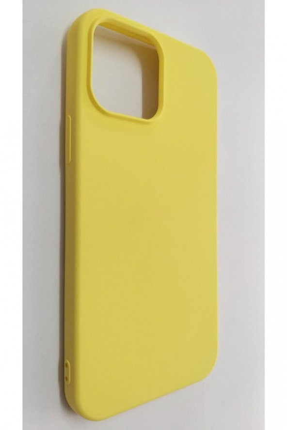 Iphone 13 Pro Max Uyumlu Lansman Kılıf Sarı