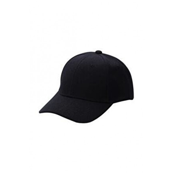 Unisex Ayarlanabilir Spor Şapka Hat Kep Siyah