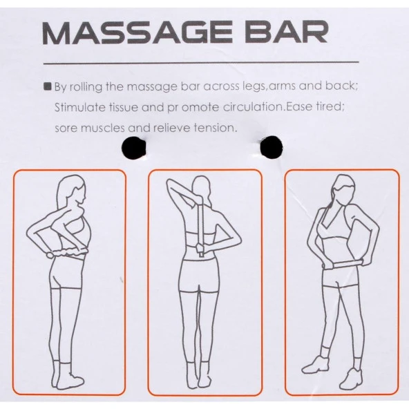 LS5053 Pilates Masaj Barı Mavi-Beyaz - 2