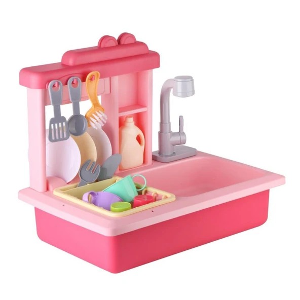 LC Pilli Lavabo Seti İnteraktif Eğitici & Öğretici Oyuncak LC-30916 - 3