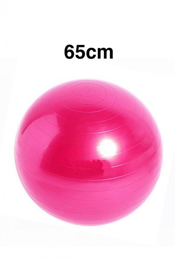 65 Cm Fitilli Pilates Topu Ve Plates Denge Yoga Spor Egzersiz Top Jimnastik Fitness Gym