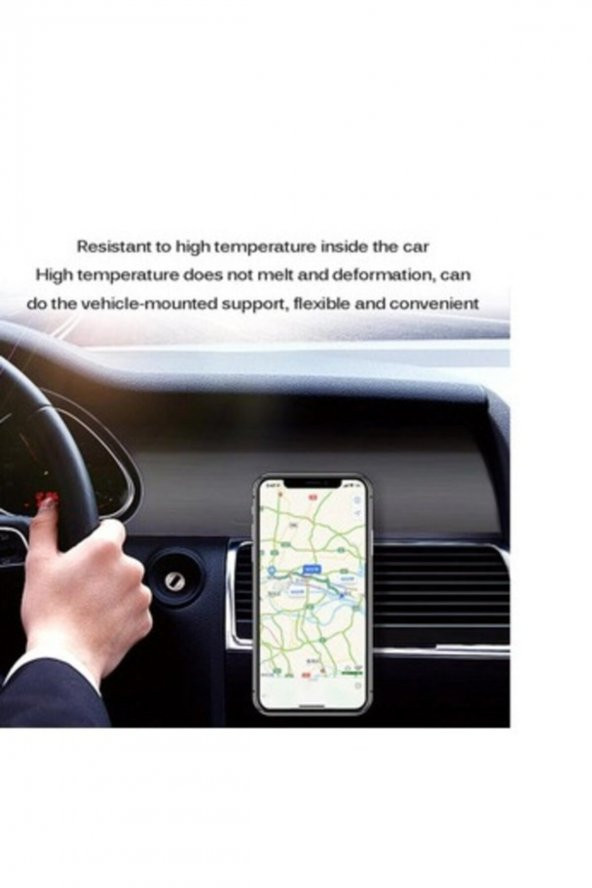 Jel Pad Yapışkanlı Kaydırmaz Araç Içi Telefon Tutucu Silikon Nano