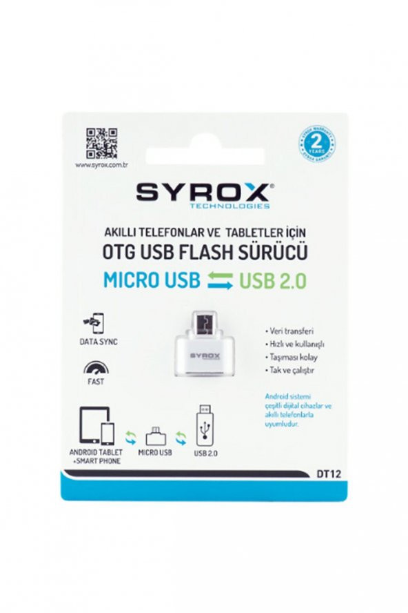 (micro) Otg Çevirici Syrox Dt12