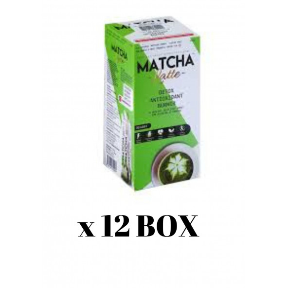 Matcha Latte, Coffee And Coconut Flavored Tea 20x7gr x 12 box