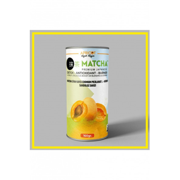 Matcha Premium Japanase Apricot Flavored Form Tea 20 X 8 Gr 1 Box