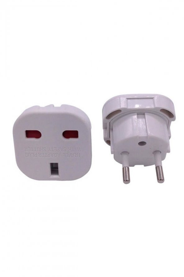 Ingiliz Fiş Adaptör Çevirici Ingiliz-türk Çevirici Priz Adaptör - 1