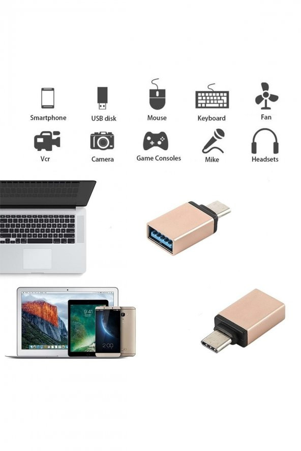 Xiaomi Mi 9t Pro Cep Telefonu Uyumlu Type-c Usb Çevirici Otg Dönüştürücü - 2