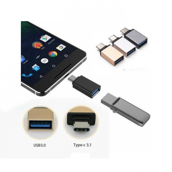 HUAWEİ P20 LİTE TYPE-C USB 3.0 OTG USB DÖNÜŞTÜRÜCÜ