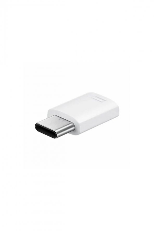 Type-c To Micro Usb Dönüştürücü Otg Çevirici Beyaz