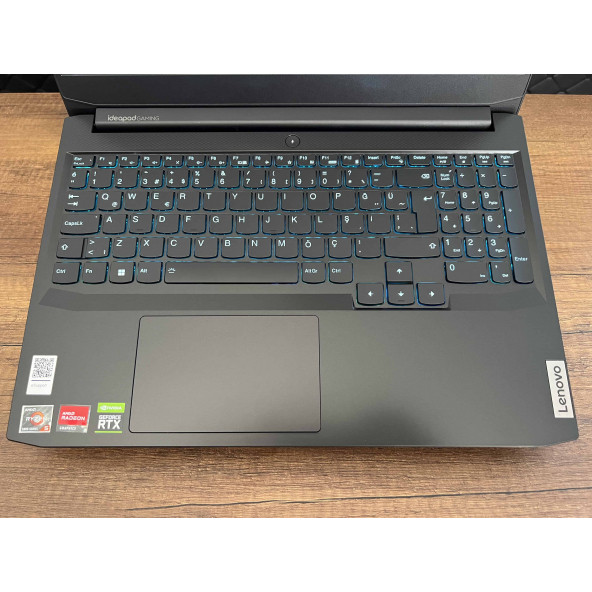 Lenovo IdeaPad Gaming 3 82K200K0TX İKİNCİ EL AMD Ryzen 5 5600H 16GB 512GB SSD RTX3060 15.6" FHD - 3