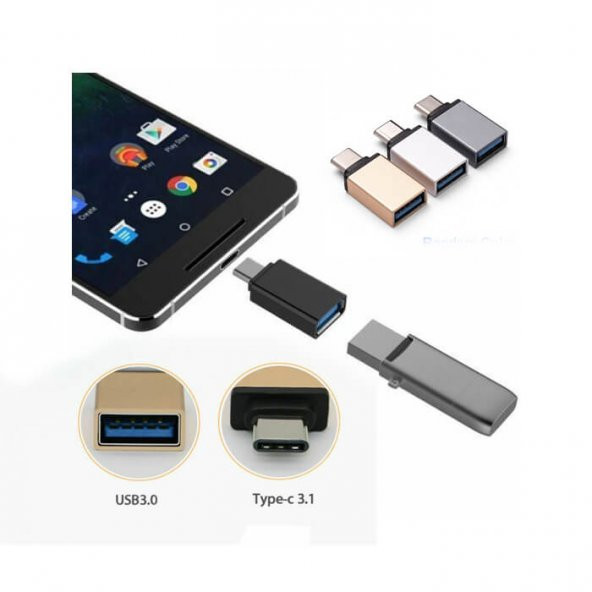 LG Q7  TYPE-C USB 3.0 OTG USB DÖNÜŞTÜRÜCÜ