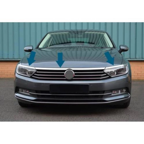 VOLKSWAGEN PASSAT BB  2015 2019 KROM FAR KAŞI 3LÜ - Resim 3