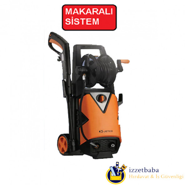 JETCO JHPW 2000-MDS YÜKSEK BASINÇLI YIKAMA MAKİNASI 110 BAR-MAKARALI SİSTEM