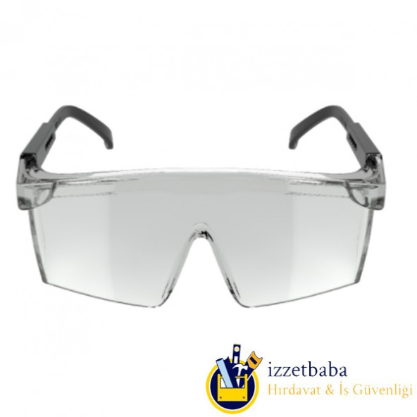 BAYMAX S400 STANDART ŞEFFAF GÖZLÜK -12 ADET FİYATIDIR - 2