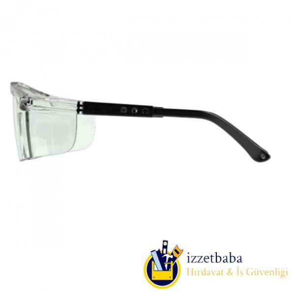 BAYMAX S400 STANDART ŞEFFAF GÖZLÜK -360 ADET FİYATIDIR - 3