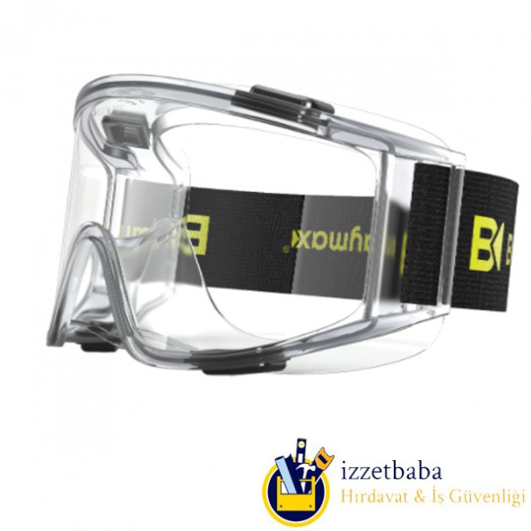 BAYMAX S550 GRAND ŞEFFAF GÖZLÜK -144 ADET FİYATIDIR - 2