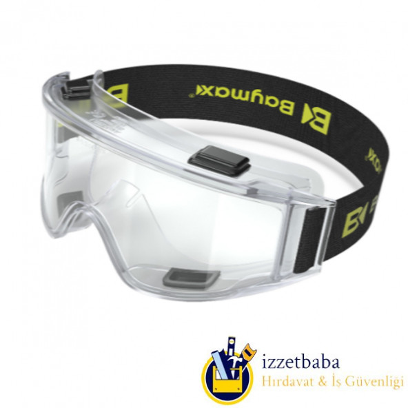 BAYMAX S550 GRAND ŞEFFAF GÖZLÜK -144 ADET FİYATIDIR - 3