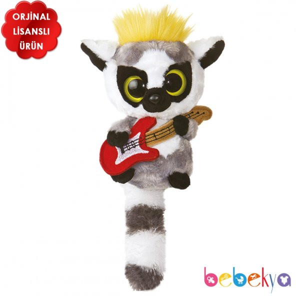 Yoohoo Lisanslı Peluş Rock Yıldızı Karizmatik Peluş Lemur
