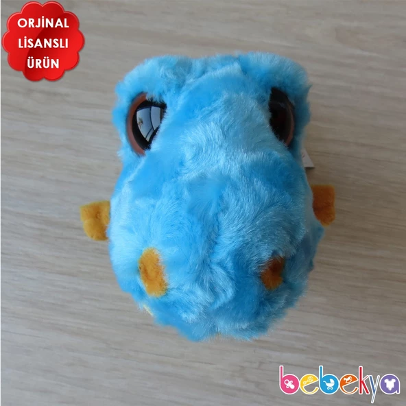 Yoohoo Lisanslı Peluş Dinozor T-Rex Peluş 20cm Mavi Dinazor Peluş - 3