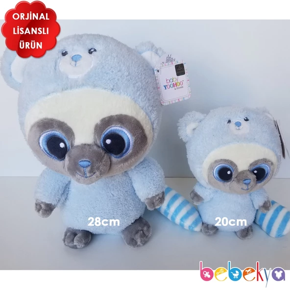 Yoohoo Lisanslı Uyku Arkadaşım Peluş Mavi 28cm - 4