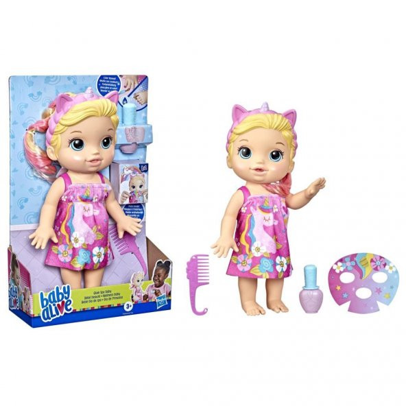 Baby Alive Bebeğimle Spa Eğlencesi Orjinal Lisanslı Oyuncak Bebek