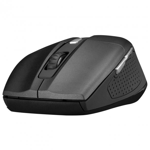 Everest SM-861 USB Kablosuz Sessiz Mouse 1200 DPİ Siyah - 3