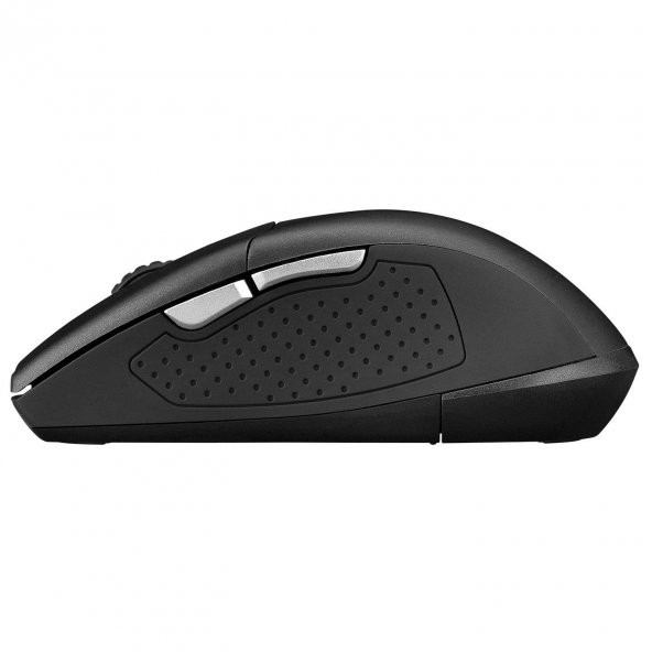 Everest SM-861 USB Kablosuz Sessiz Mouse 1200 DPİ Siyah - 4